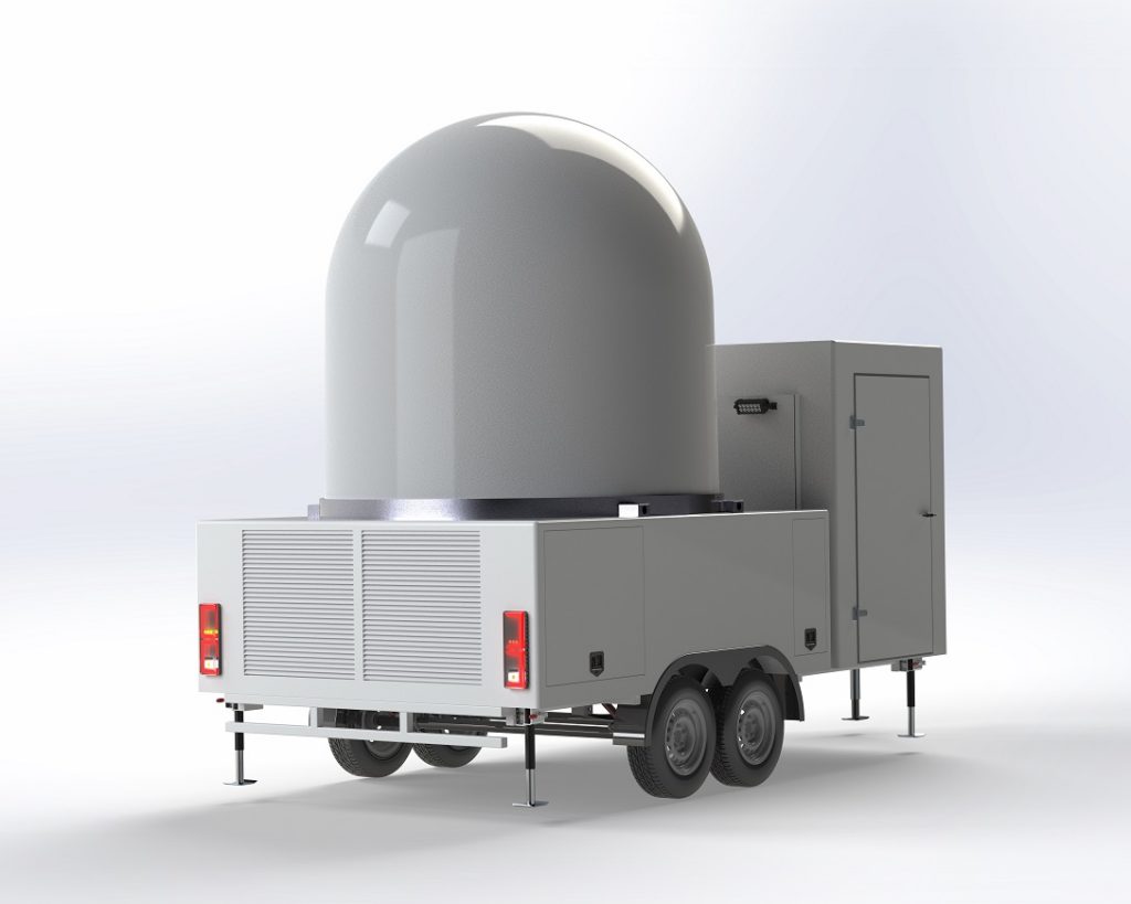 DUAL AXLE TRAILER VW3 - EWR Radar Systems
